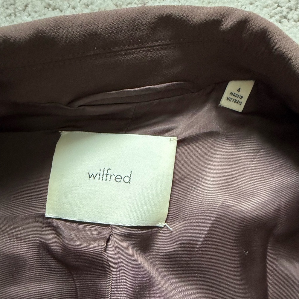 Wilfred Chocolate Brown Blazer - Picture 4 of 5